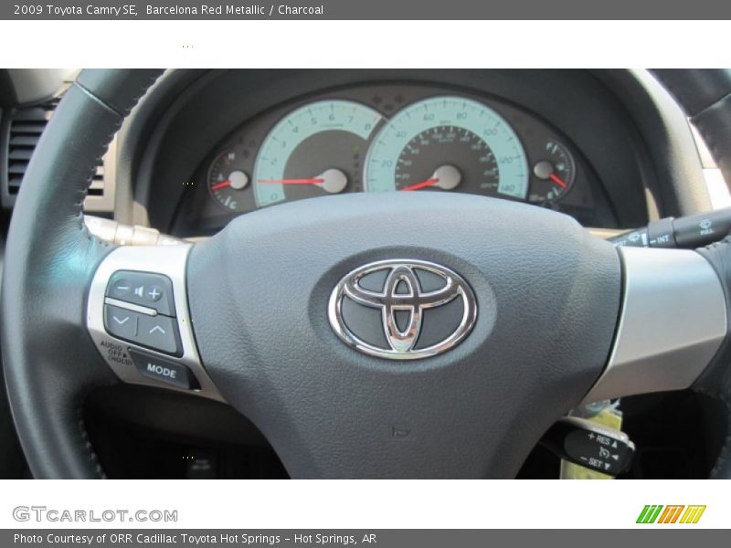 Barcelona Red Metallic / Charcoal 2009 Toyota Camry SE