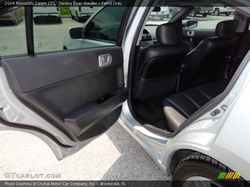 Sterling Silver Metallic / Petrol Gray 2004 Mitsubishi Galant GTS