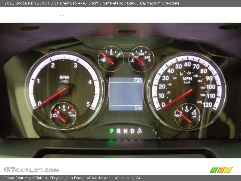  2011 Ram 2500 HD ST Crew Cab 4x4 ST Crew Cab 4x4 Gauges