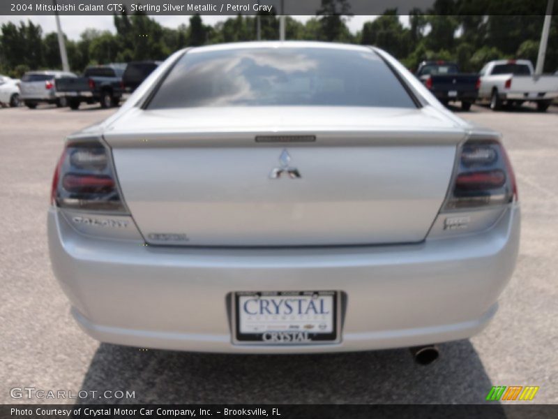 Sterling Silver Metallic / Petrol Gray 2004 Mitsubishi Galant GTS