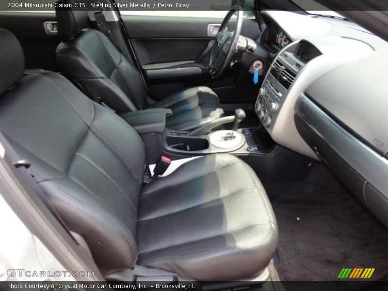 Sterling Silver Metallic / Petrol Gray 2004 Mitsubishi Galant GTS