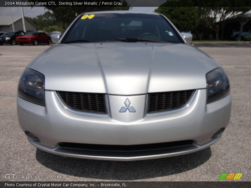 Sterling Silver Metallic / Petrol Gray 2004 Mitsubishi Galant GTS