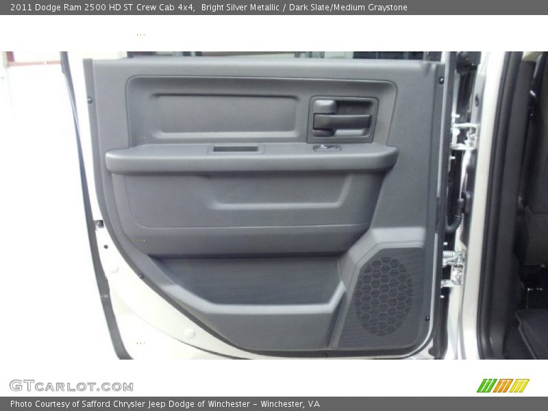 Bright Silver Metallic / Dark Slate/Medium Graystone 2011 Dodge Ram 2500 HD ST Crew Cab 4x4