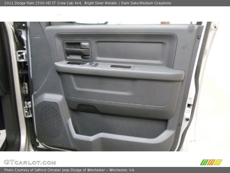 Bright Silver Metallic / Dark Slate/Medium Graystone 2011 Dodge Ram 2500 HD ST Crew Cab 4x4