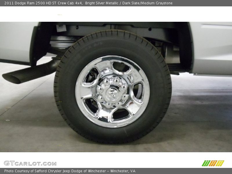 Bright Silver Metallic / Dark Slate/Medium Graystone 2011 Dodge Ram 2500 HD ST Crew Cab 4x4