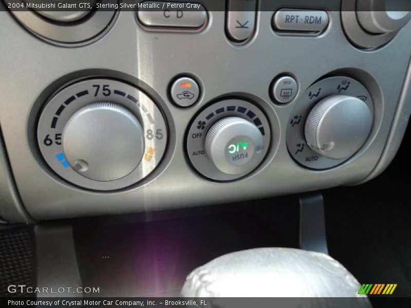 Controls of 2004 Galant GTS