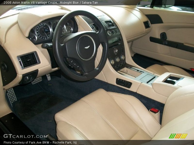 Sahara Tan Interior - 2008 V8 Vantage Coupe 