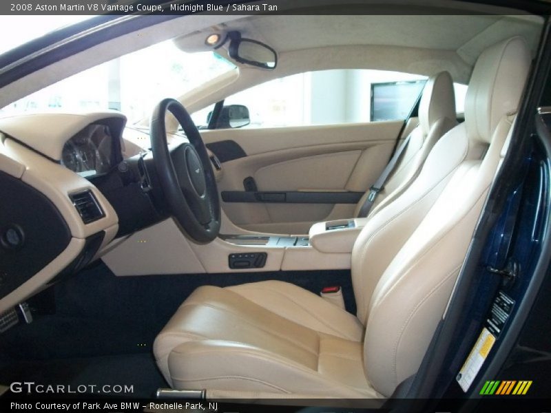  2008 V8 Vantage Coupe Sahara Tan Interior