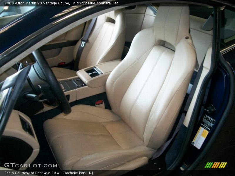  2008 V8 Vantage Coupe Sahara Tan Interior