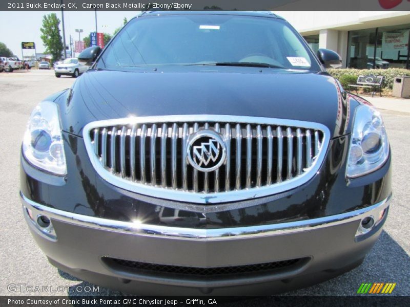 Carbon Black Metallic / Ebony/Ebony 2011 Buick Enclave CX