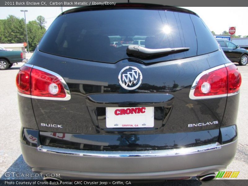 Carbon Black Metallic / Ebony/Ebony 2011 Buick Enclave CX