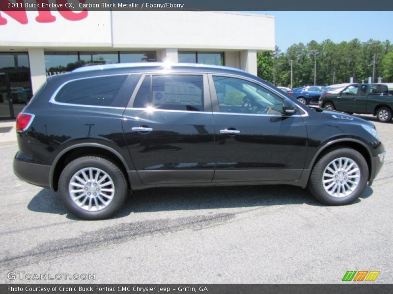 Carbon Black Metallic / Ebony/Ebony 2011 Buick Enclave CX