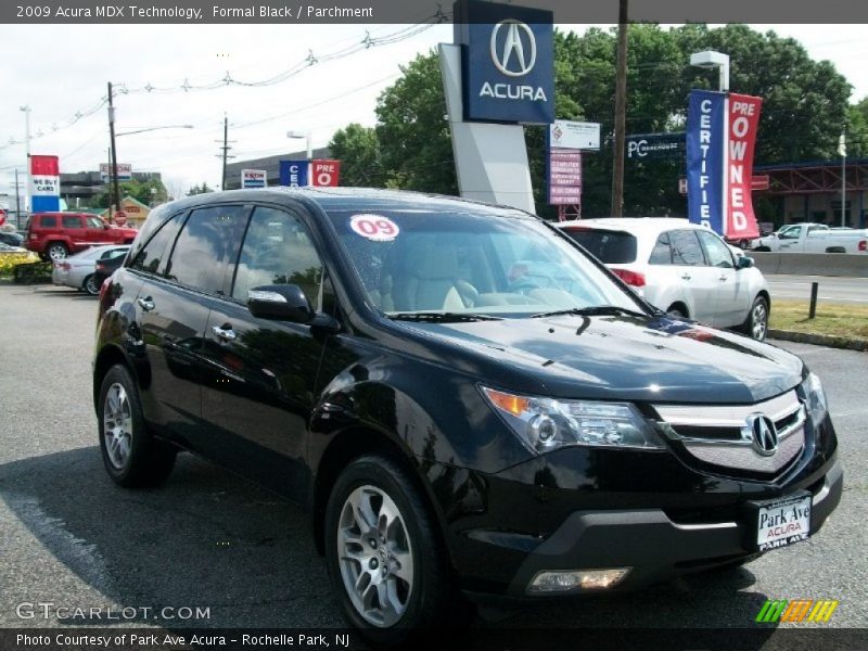 Formal Black / Parchment 2009 Acura MDX Technology