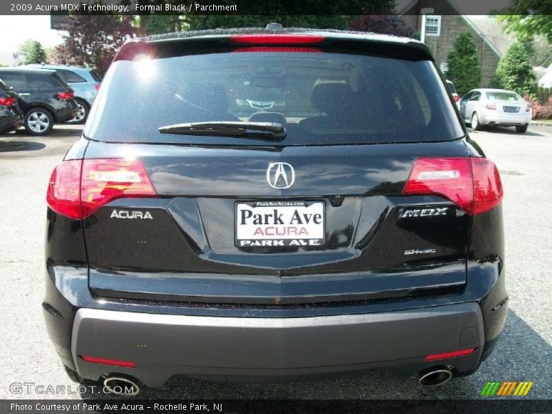 Formal Black / Parchment 2009 Acura MDX Technology
