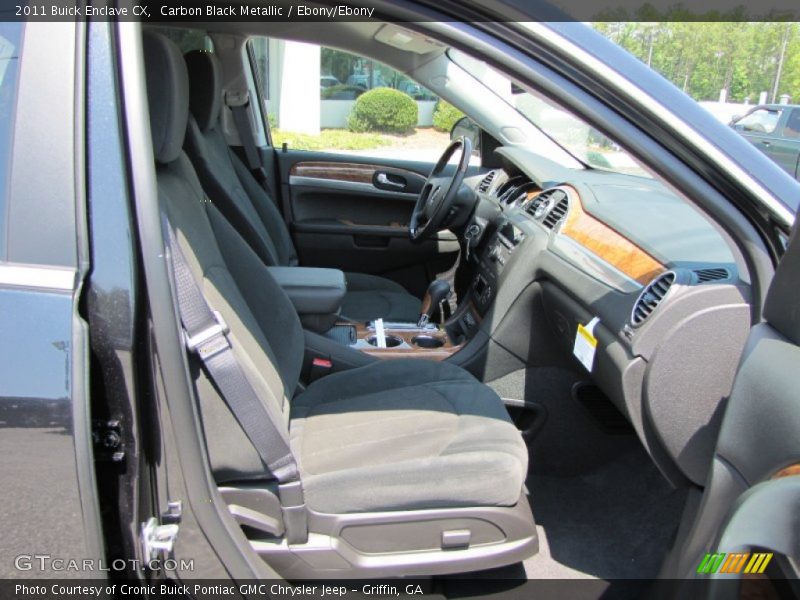 Carbon Black Metallic / Ebony/Ebony 2011 Buick Enclave CX