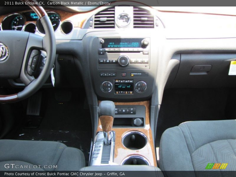 Carbon Black Metallic / Ebony/Ebony 2011 Buick Enclave CX