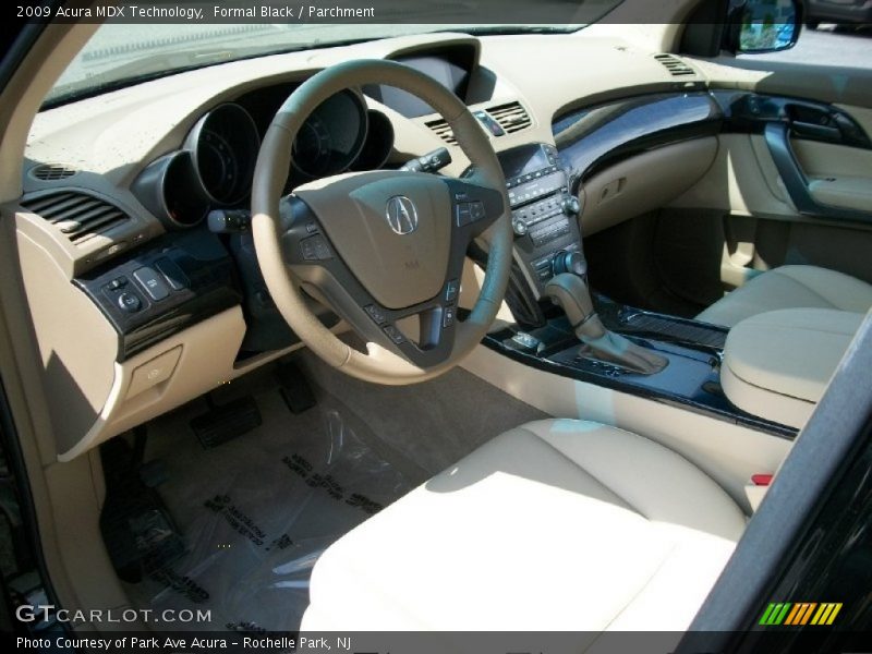 Formal Black / Parchment 2009 Acura MDX Technology