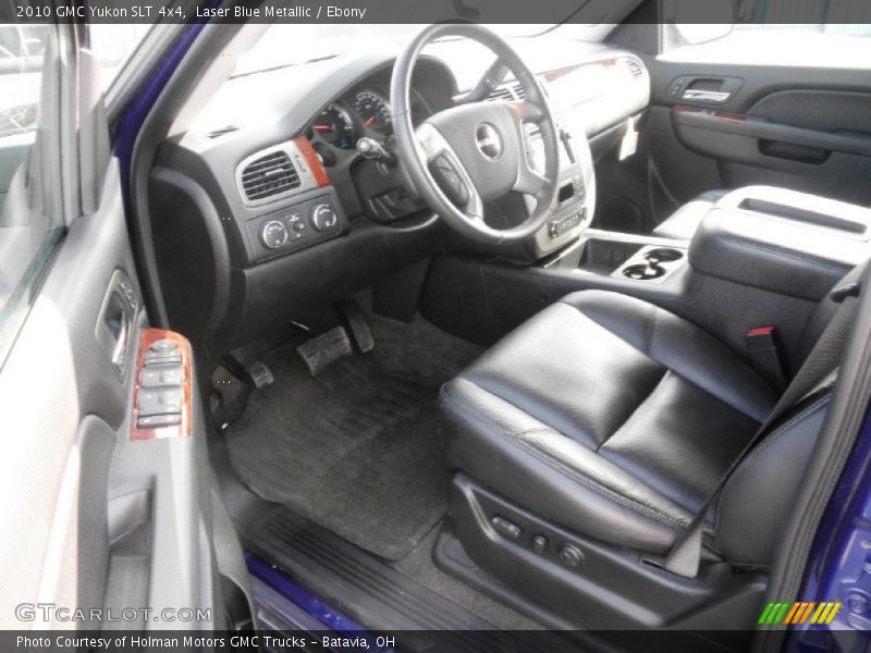 Laser Blue Metallic / Ebony 2010 GMC Yukon SLT 4x4