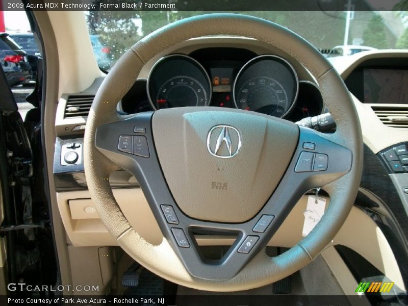 Formal Black / Parchment 2009 Acura MDX Technology