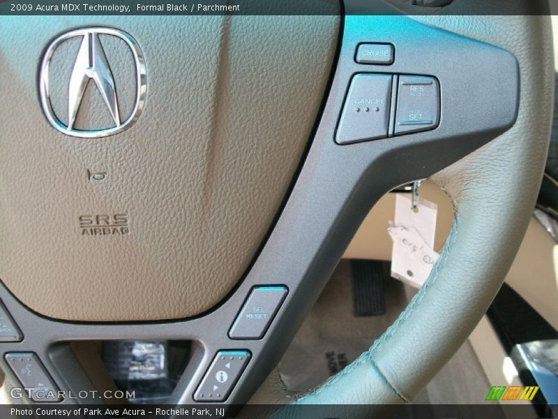 Formal Black / Parchment 2009 Acura MDX Technology