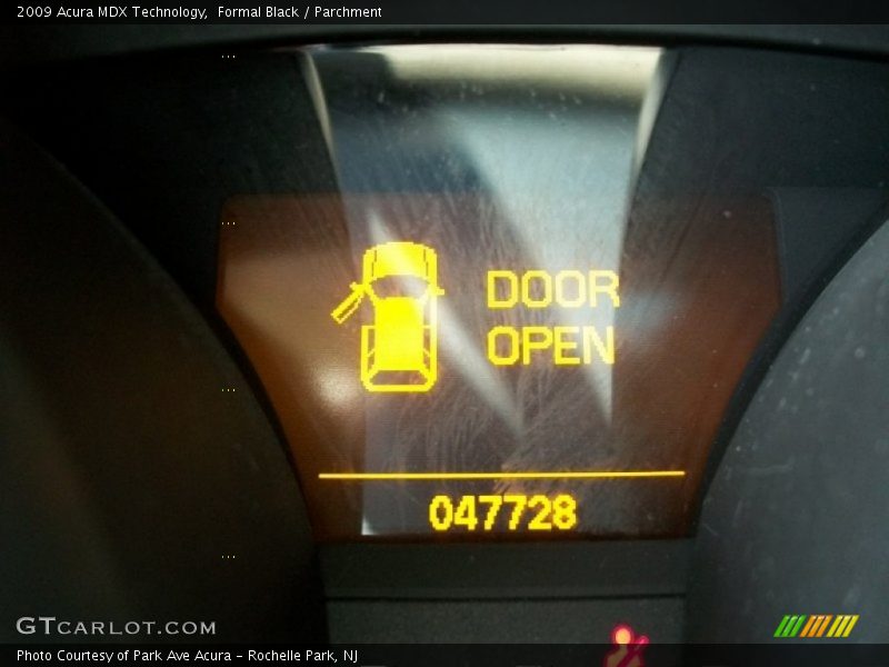 Formal Black / Parchment 2009 Acura MDX Technology