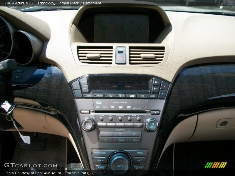 Formal Black / Parchment 2009 Acura MDX Technology