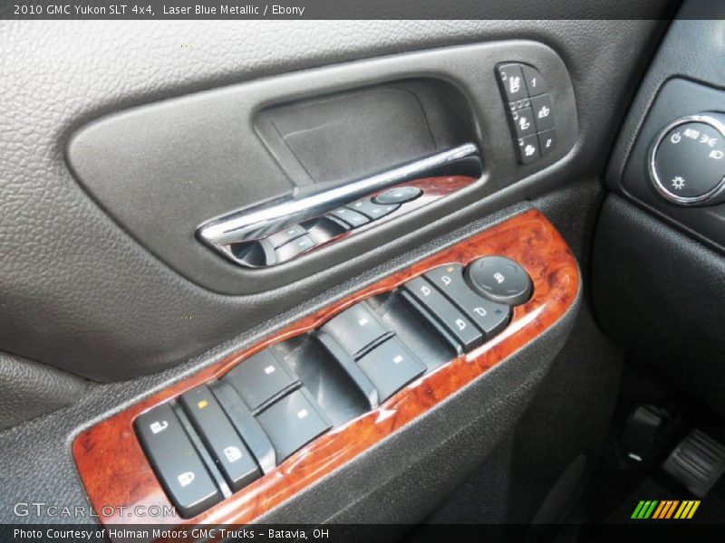 Laser Blue Metallic / Ebony 2010 GMC Yukon SLT 4x4