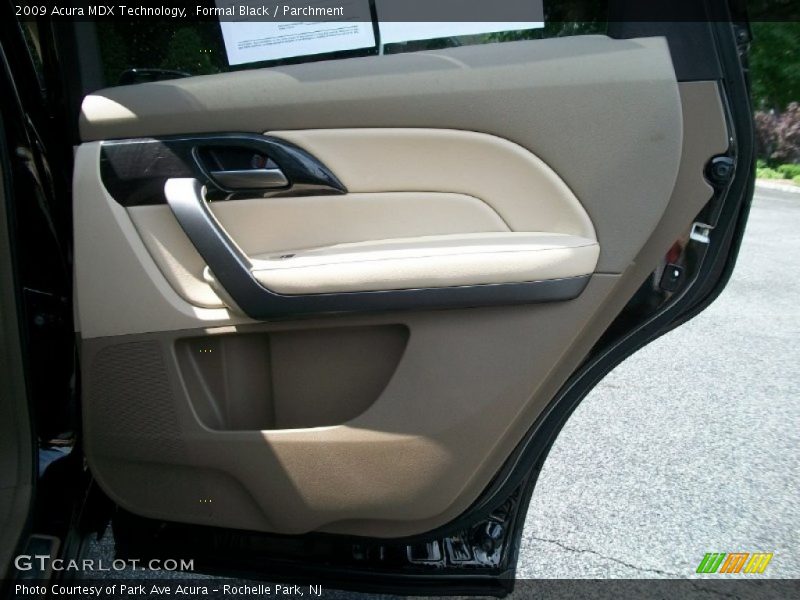 Formal Black / Parchment 2009 Acura MDX Technology