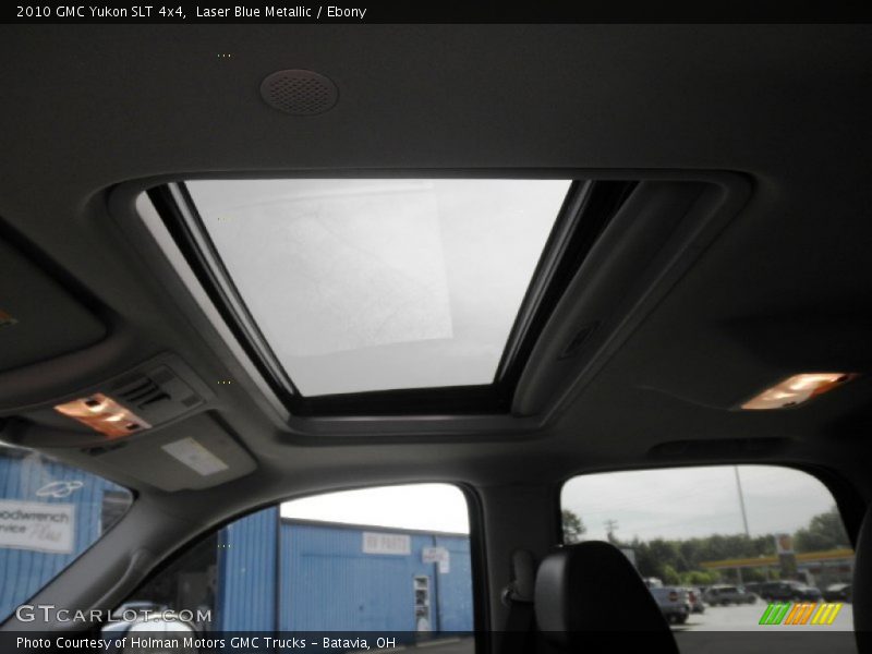 Laser Blue Metallic / Ebony 2010 GMC Yukon SLT 4x4