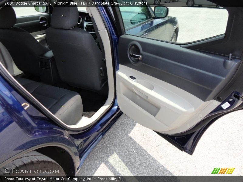 Midnight Blue Pearl / Dark Slate Gray/Light Graystone 2006 Dodge Charger SXT