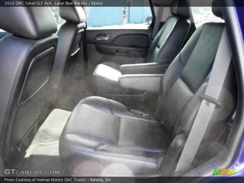 Laser Blue Metallic / Ebony 2010 GMC Yukon SLT 4x4