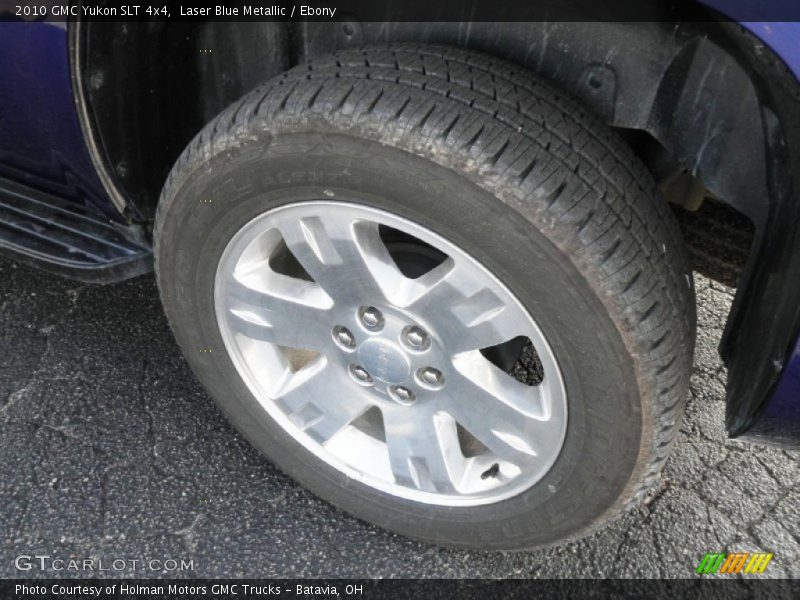 Laser Blue Metallic / Ebony 2010 GMC Yukon SLT 4x4