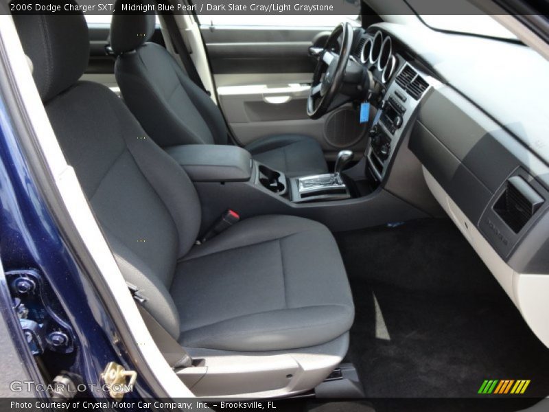Midnight Blue Pearl / Dark Slate Gray/Light Graystone 2006 Dodge Charger SXT