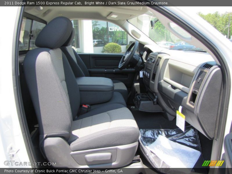  2011 Ram 1500 Express Regular Cab Dark Slate Gray/Medium Graystone Interior
