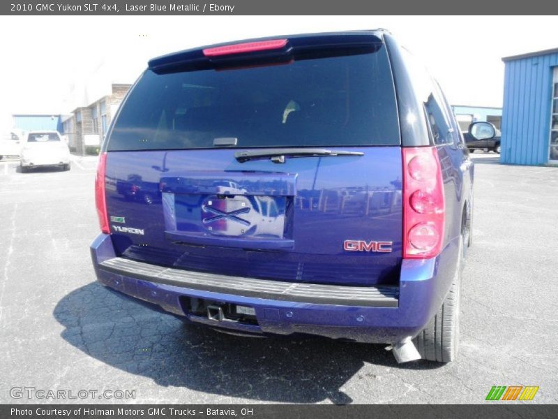 Laser Blue Metallic / Ebony 2010 GMC Yukon SLT 4x4