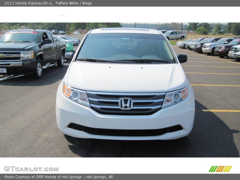 Taffeta White / Beige 2011 Honda Odyssey EX-L