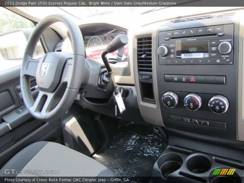 Controls of 2011 Ram 1500 Express Regular Cab
