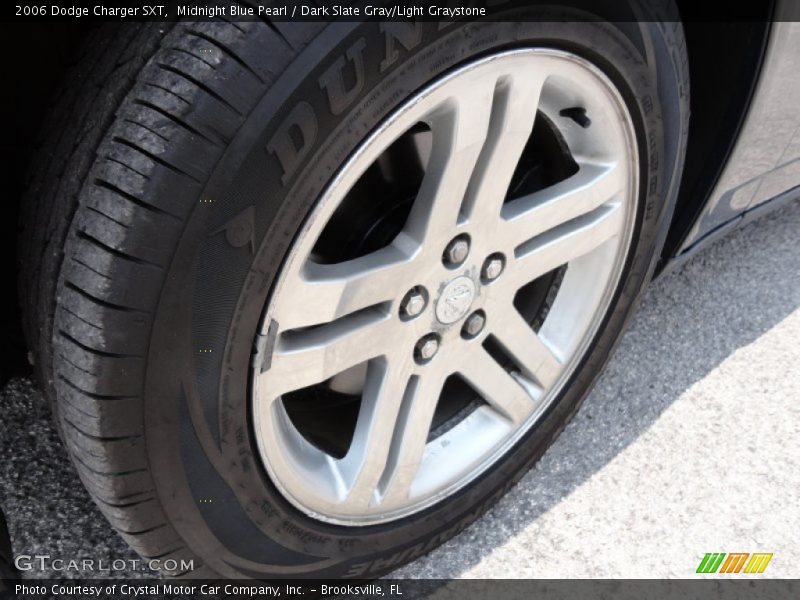 Midnight Blue Pearl / Dark Slate Gray/Light Graystone 2006 Dodge Charger SXT
