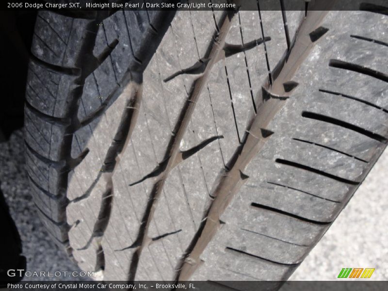 Midnight Blue Pearl / Dark Slate Gray/Light Graystone 2006 Dodge Charger SXT