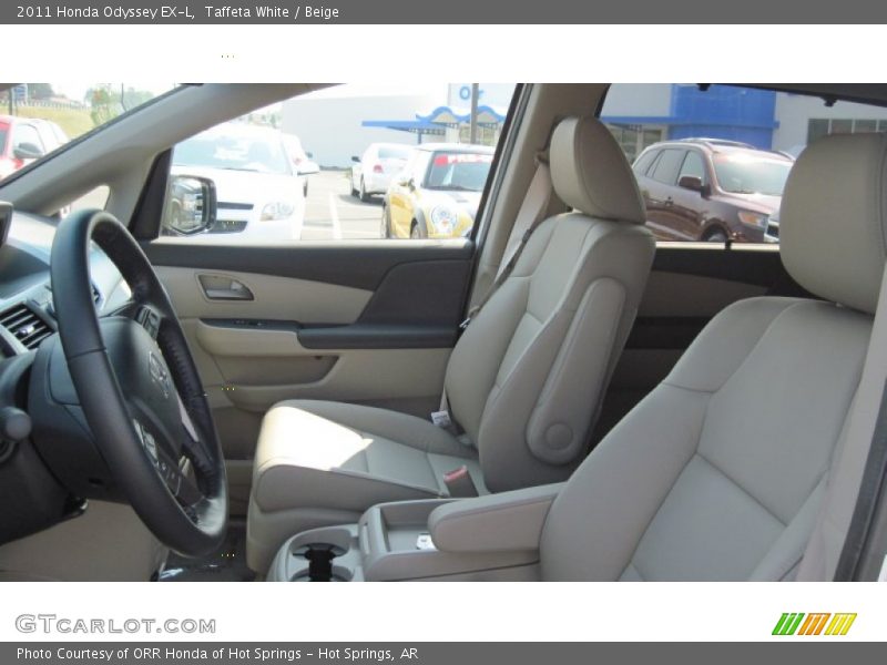 Taffeta White / Beige 2011 Honda Odyssey EX-L