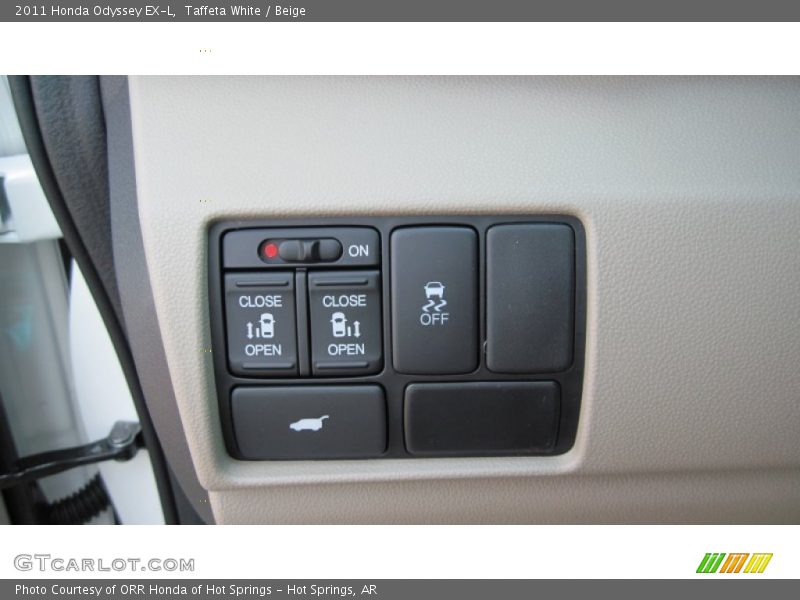 Taffeta White / Beige 2011 Honda Odyssey EX-L