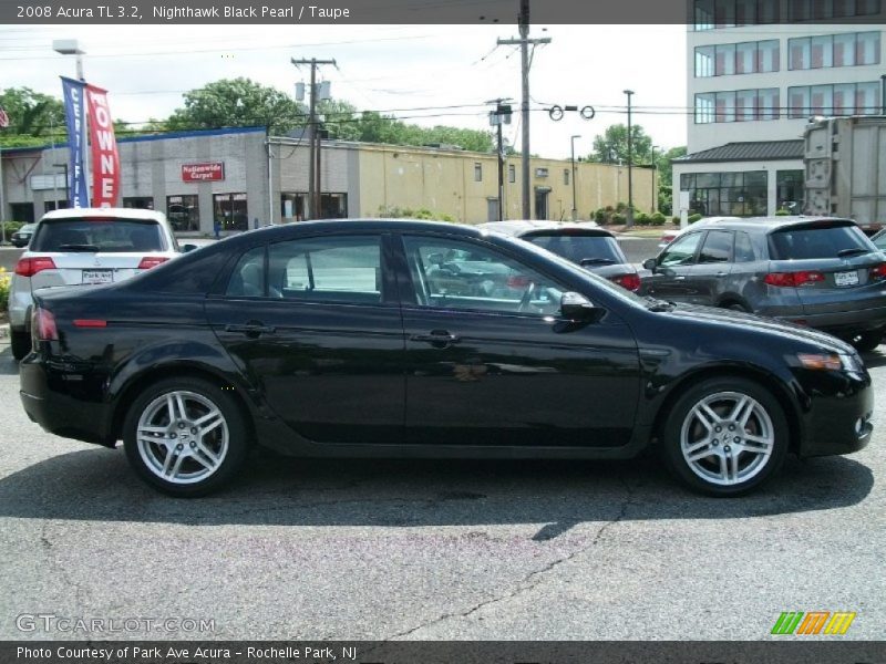 Nighthawk Black Pearl / Taupe 2008 Acura TL 3.2