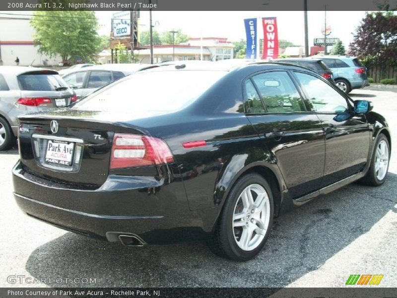 Nighthawk Black Pearl / Taupe 2008 Acura TL 3.2