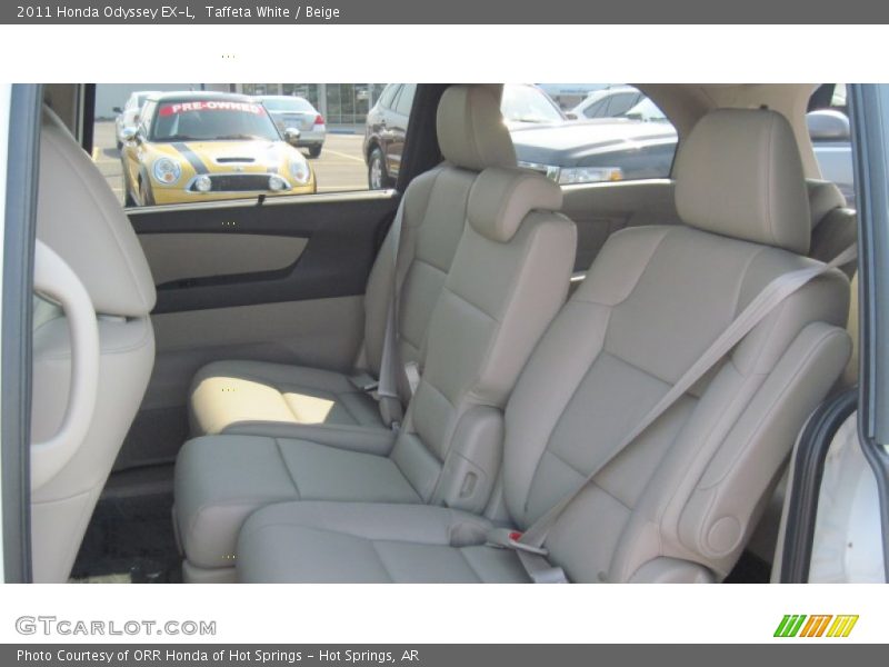 Taffeta White / Beige 2011 Honda Odyssey EX-L