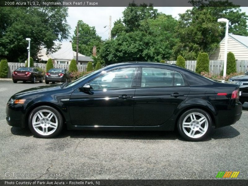 Nighthawk Black Pearl / Taupe 2008 Acura TL 3.2