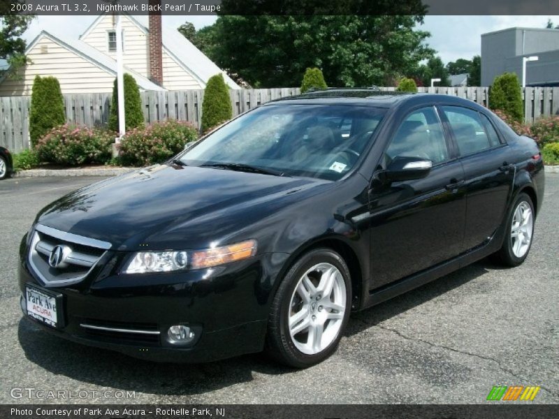 Nighthawk Black Pearl / Taupe 2008 Acura TL 3.2