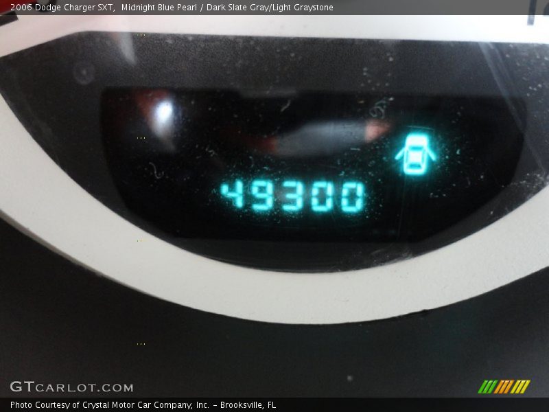 Midnight Blue Pearl / Dark Slate Gray/Light Graystone 2006 Dodge Charger SXT