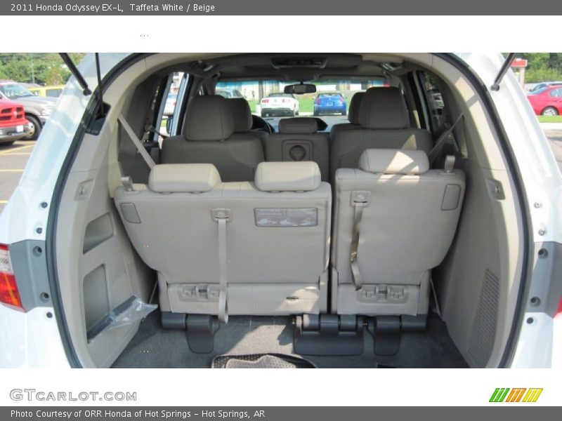 Taffeta White / Beige 2011 Honda Odyssey EX-L