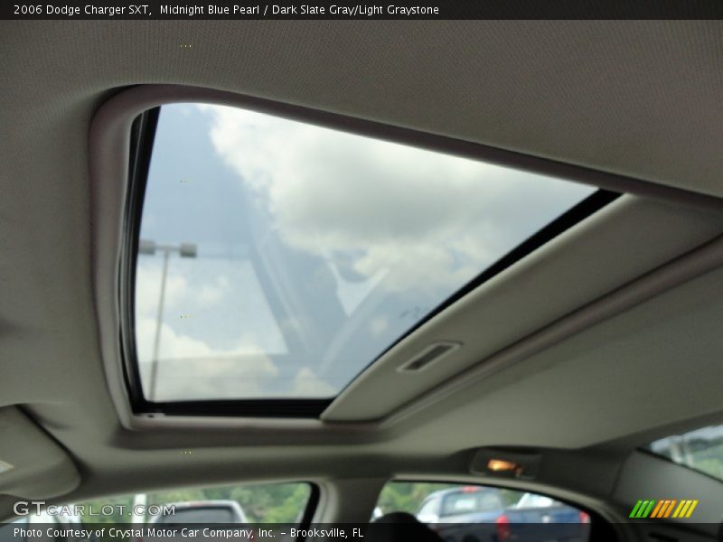 Midnight Blue Pearl / Dark Slate Gray/Light Graystone 2006 Dodge Charger SXT