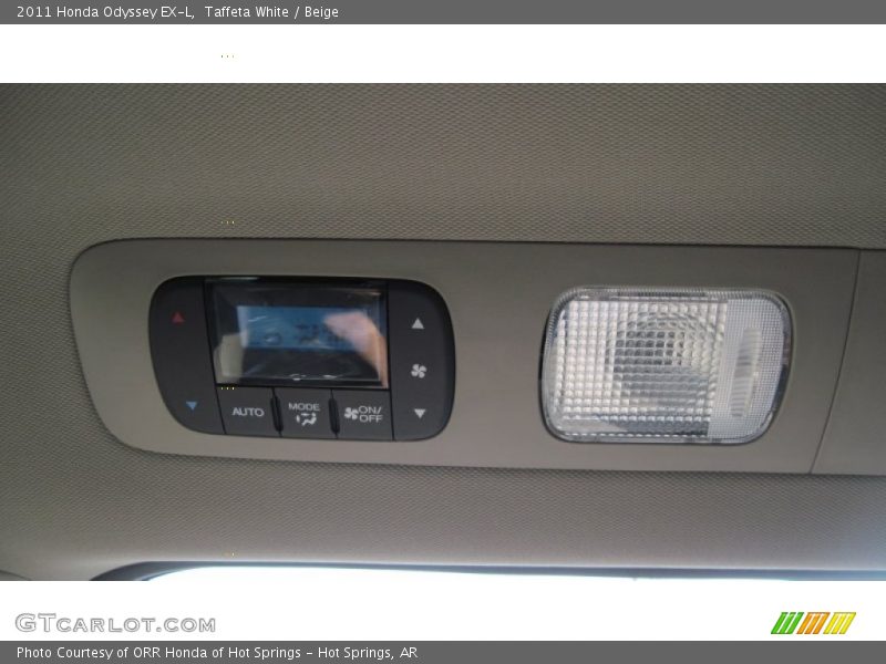 Taffeta White / Beige 2011 Honda Odyssey EX-L